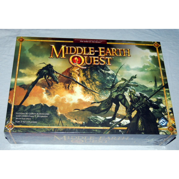 Middle Earth Quest Fantasy / Adventure Board Game by Fantasy